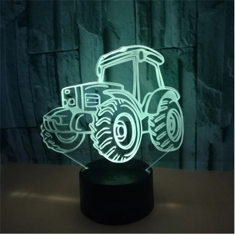 Colorful Touch Remote Control LED Visual Light