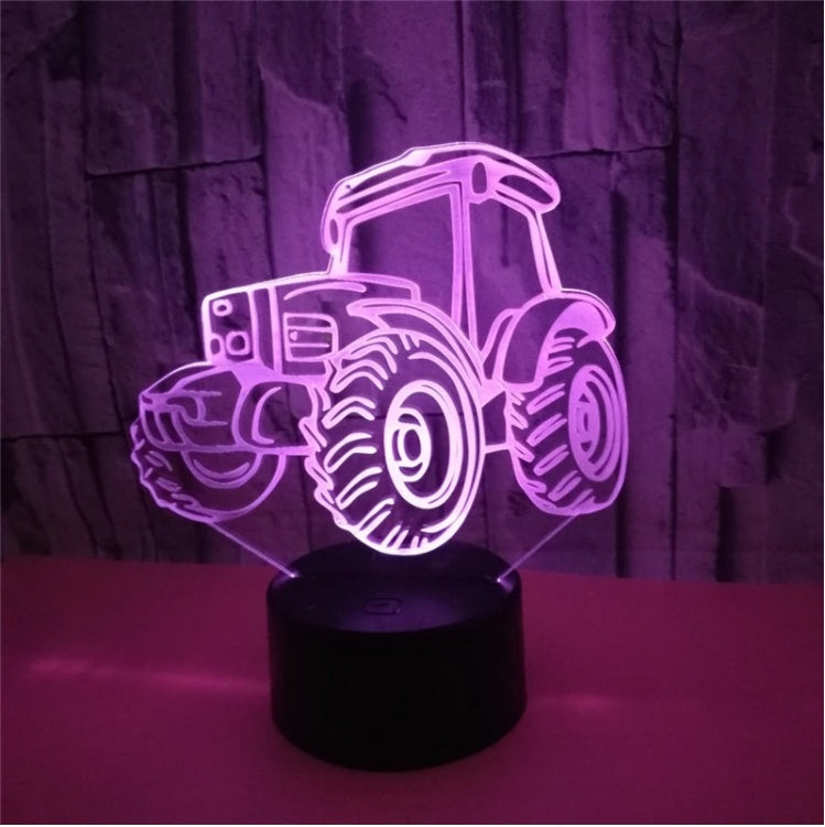 Colorful Touch Remote Control LED Visual Light