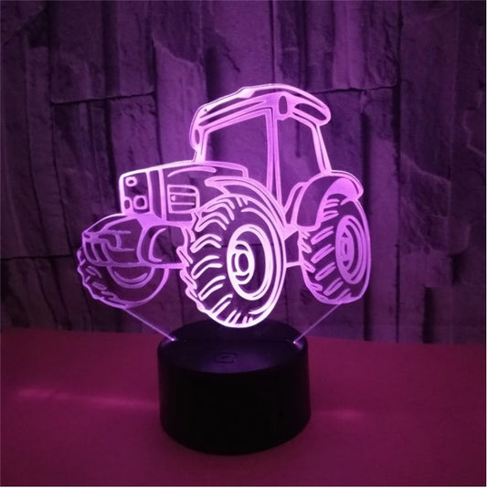 Colorful Touch Remote Control LED Visual Light