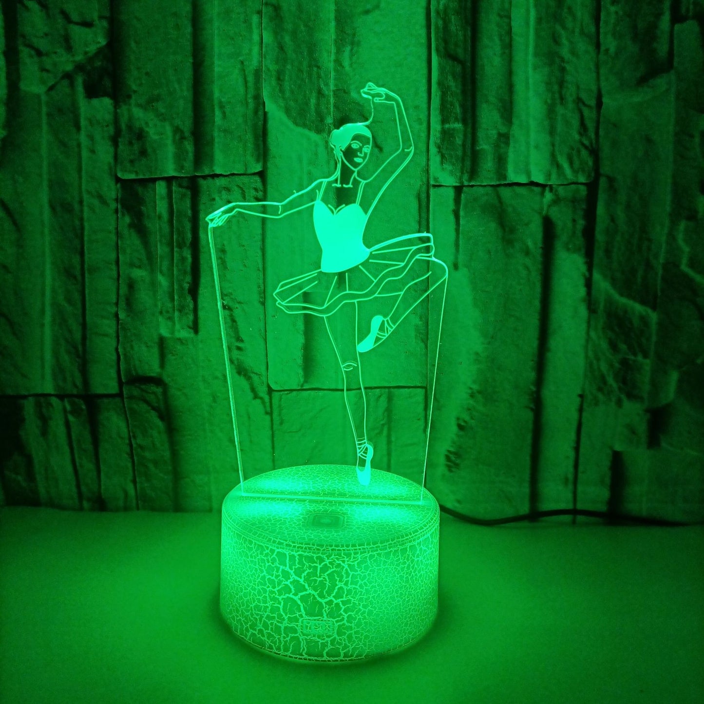 Ballet 3D Colorful Touch LED Visual Light