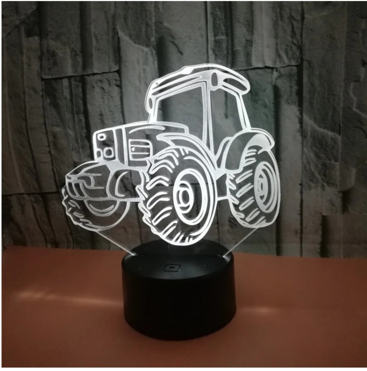 Colorful Touch Remote Control LED Visual Light