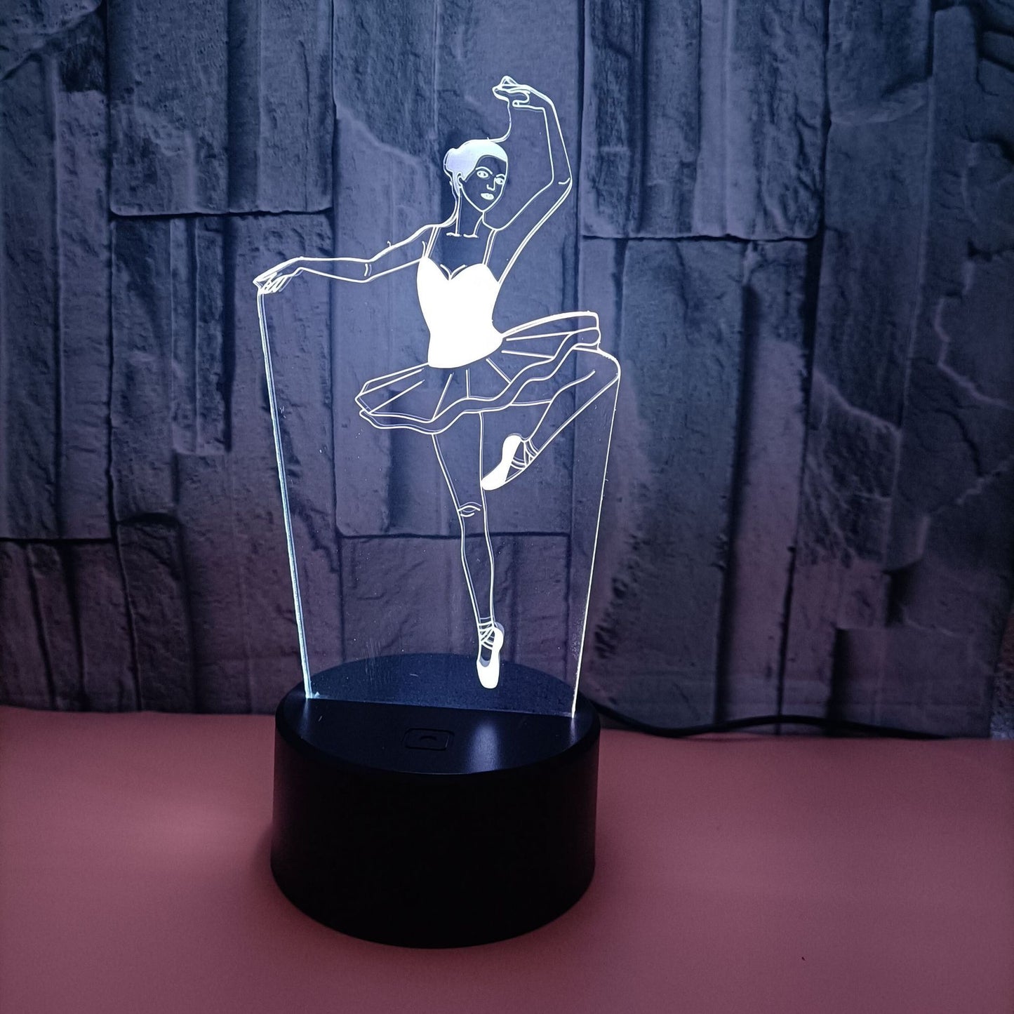 Ballet 3D Colorful Touch LED Visual Light