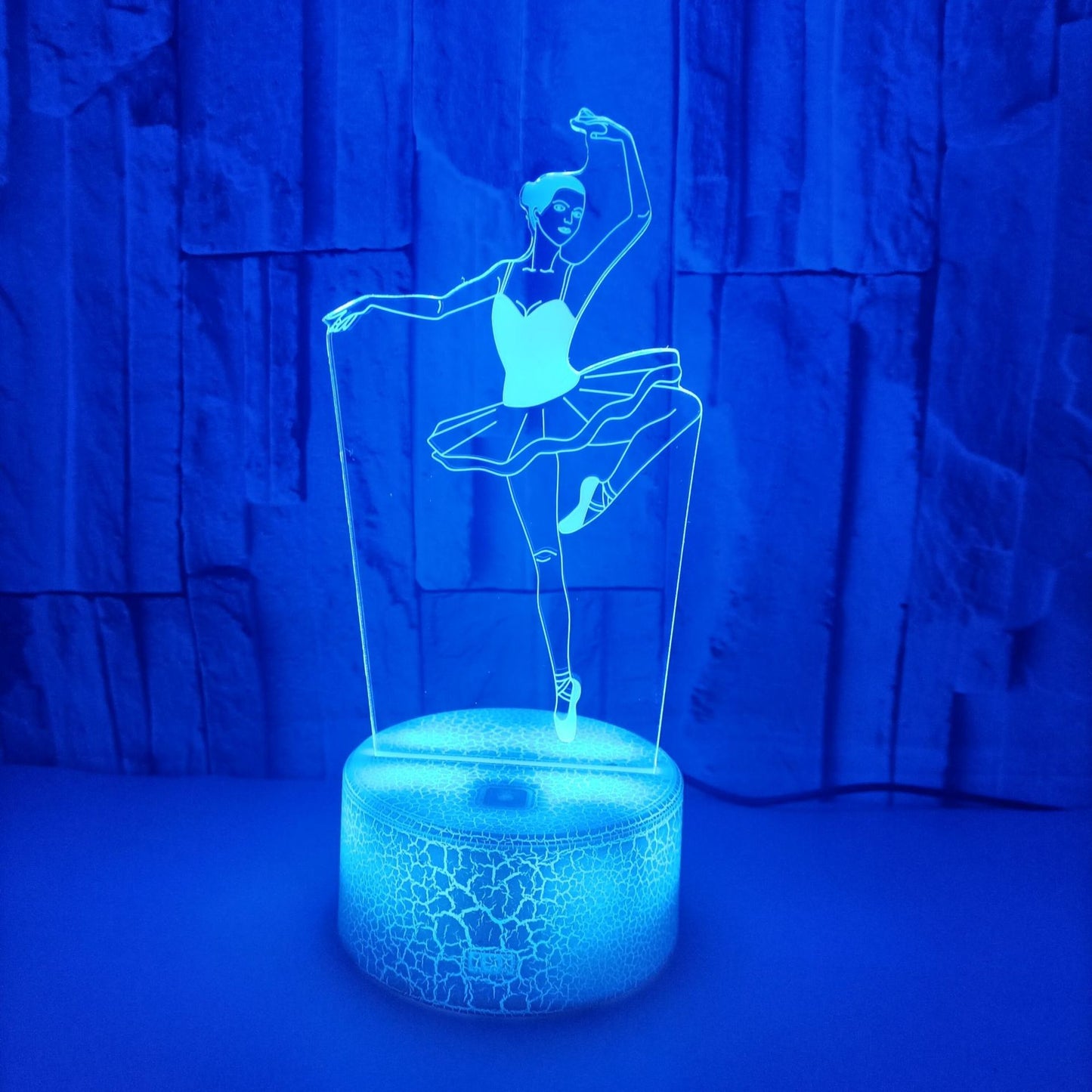 Ballet 3D Colorful Touch LED Visual Light