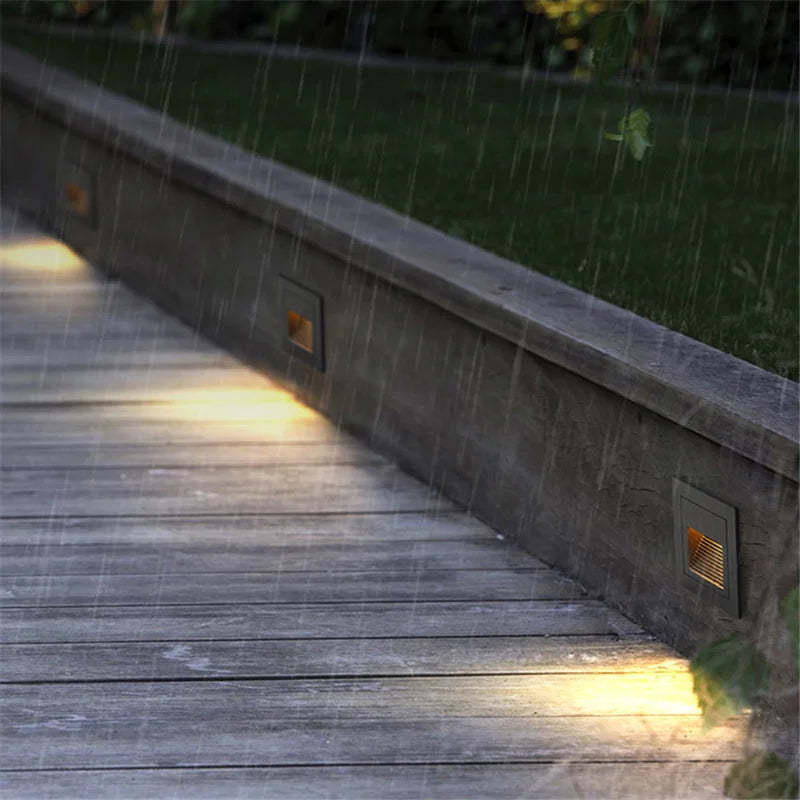 Led Infrared Sensor Lamp Outdoor Stair Light