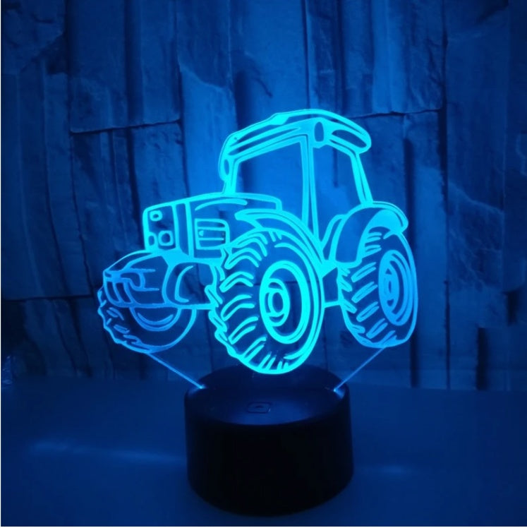 Colorful Touch Remote Control LED Visual Light